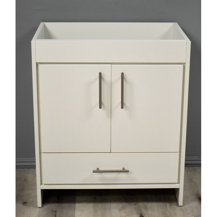 MTDVanities 29" Free-Standing Single Bathroom Vanity Base Only | Wayfair